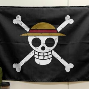 [日本流通限定] 海賊王 草帽一夥 海賊旗 日本製 90X64CM
