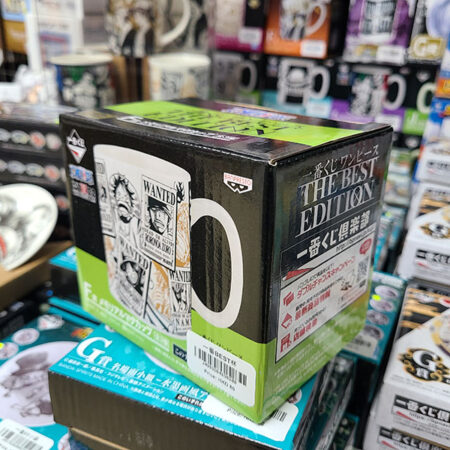 一番くじ THE BEST COLLECTION F賞 馬克杯 9人懸賞令 綠盒