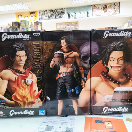 [海外限定] GRANDISTA NERO 海賊王 艾斯 可換表情及配件