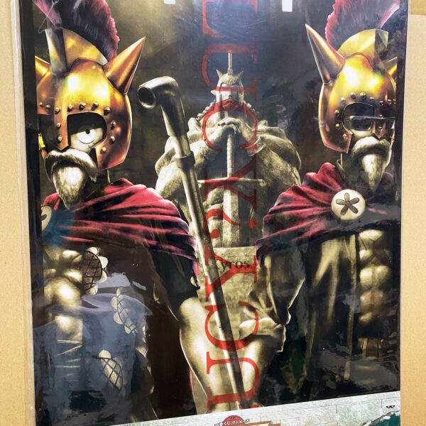 [日版] 一番賞 A3膠海報 – LUCY 路飛+薩波