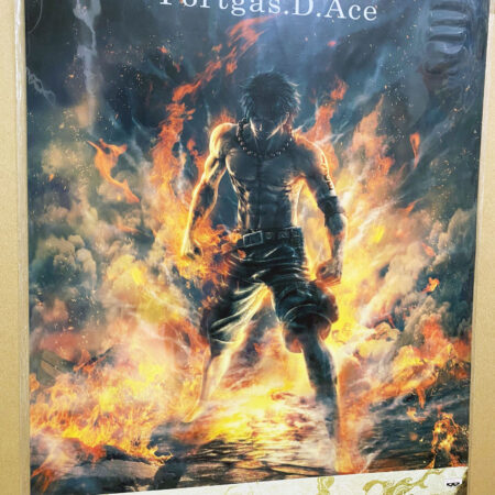 [日版] 一番賞 A3膠海報 – 火拳艾斯