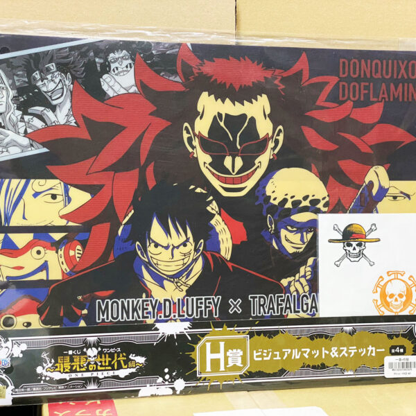 [日版] 一番賞 A3膠枱墊 – 路飛+羅+明哥