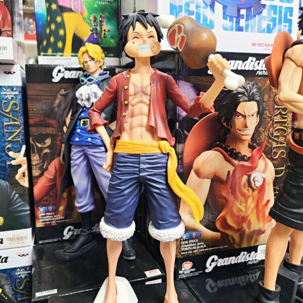 [海外限定][GRANDISTA NERO]海賊王 – 路飛(可更換臉部及手部配件)