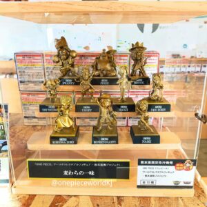 [日本限定]海賊王WCF -熊本復興企劃- 草帽一夥銅像（草帽一夥10個SET）