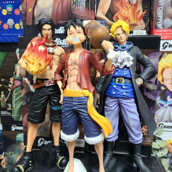 Grandista 三兄弟 （路飛＋艾斯＋薩波 3盒SET)