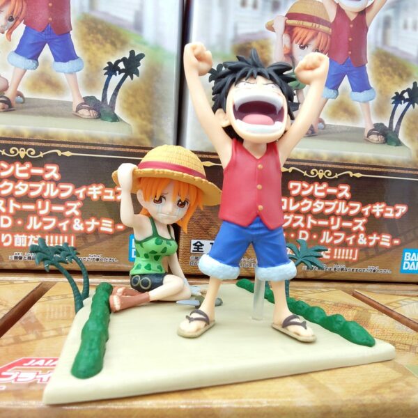 [日版][WCF LOG STORIES] 海賊王 VOL.9 路飛&娜美 当たり前だ!!!!!