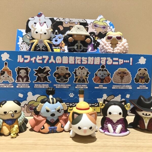 [日版][MEGA CAT]《海賊王》路飛與王下七武海編 (一盒全8隻) *日版