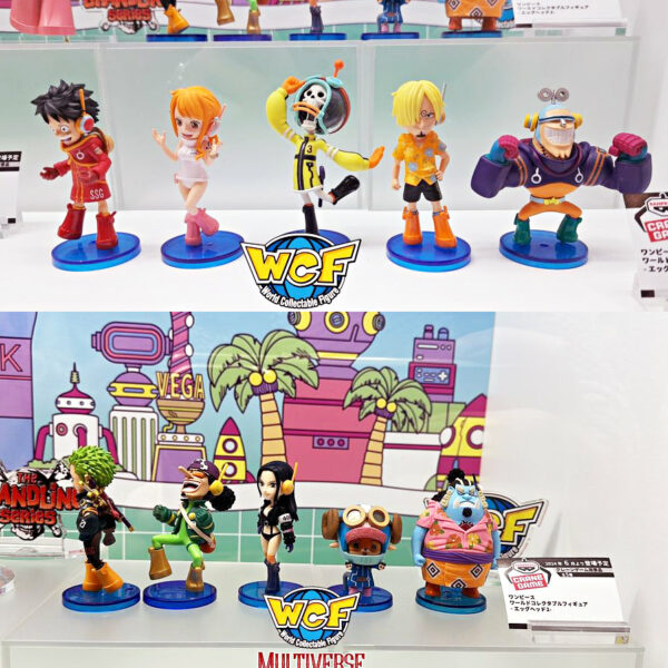 [亞版] 海賊王WCF -蛋頭島篇 VOL.1+2（草帽一夥10個SET）*亞版