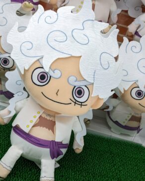 ［日本限定］海賊王 巨大毛公仔 路飛五檔