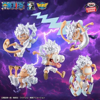 海賊王 WCF -蒙奇•D•路飛 五檔 SPECIAL 金屬色 (5個SET)