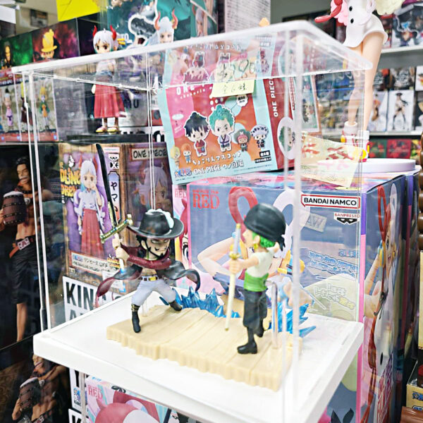 [自行組裝] WCF LOG / 食玩 ／ 景品 多用途防塵展示盒 (設活動門) 15cm高x15cm闊x10cm深