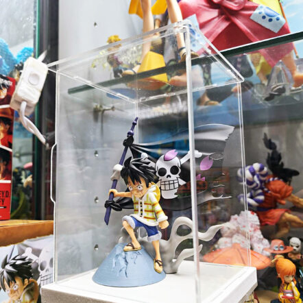 [自行組裝] WCF LOG / 食玩 ／ 景品 多用途防塵展示盒 (設活動門) 15cm高x10cm闊x10cm深