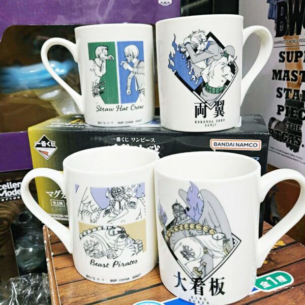 [日版] 一番くじ 両翼決戦-F賞 E雙面馬克杯 (2個裝)