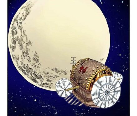 <<插畫>>艾尼路的月球作戰