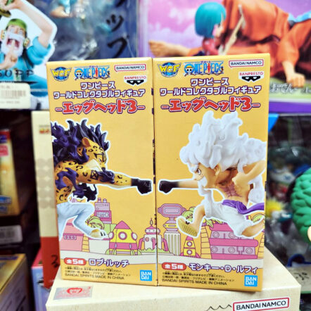 [日版]海賊王WCF -蛋頭島篇 VOL.3 五檔路飛VS覺醒路基 (2個SET)
