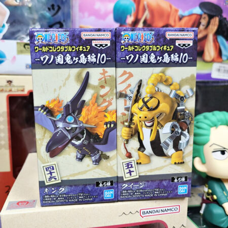 [日版]海賊王WCF -和之國鬼島篇- VOL.10 百獸海賊團 雙翼 無齒翼龍+古代腕龍 (2個SET)