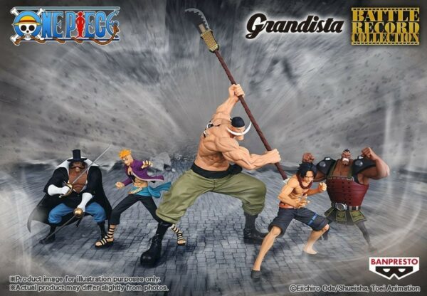 海賊王 Grandista X BATTLE RECORD COLLECTION 白鬍子海賊團  (5個SET）（行） - Image 2