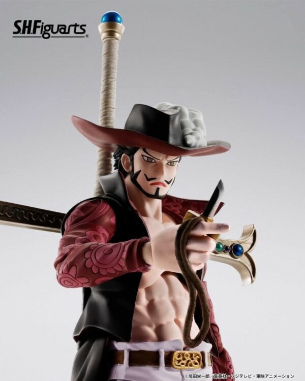 [12月下旬預定][魂限]海賊王 S.H.Figuarts SHF “鷹眼” 朱洛基爾·米霍克（行）[全數HK$740/訂金$300] - Image 8