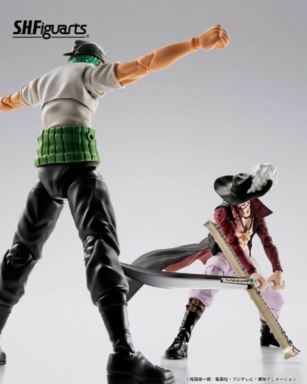 [12月下旬預定][魂限]海賊王 S.H.Figuarts SHF “鷹眼” 朱洛基爾·米霍克（行）[全數HK$740/訂金$300] - Image 9