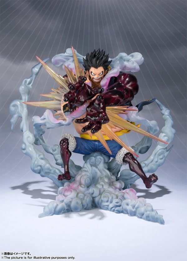 [26年1月下旬預定][再販]FiguartsZERO 海賊王 路飛 -四檔 獅子·火箭炮 -(行版) [全數HK$380/ 訂金$200] - Image 2