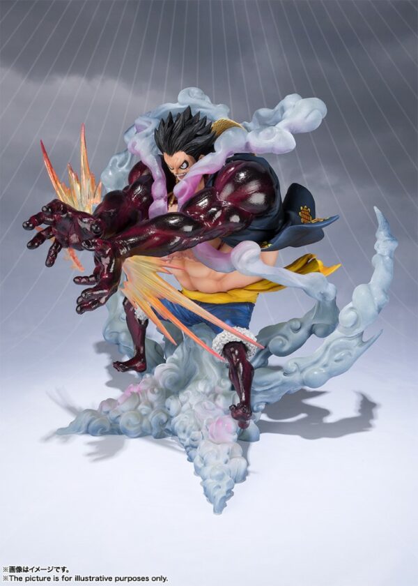 [26年1月下旬預定][再販]FiguartsZERO 海賊王 路飛 -四檔 獅子·火箭炮 -(行版) [全數HK$380/ 訂金$200] - Image 5