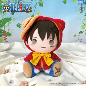 [日本受注限定] 海賊王 X けもポン猫耳聯乘小公仔Vol.1 – 路飛