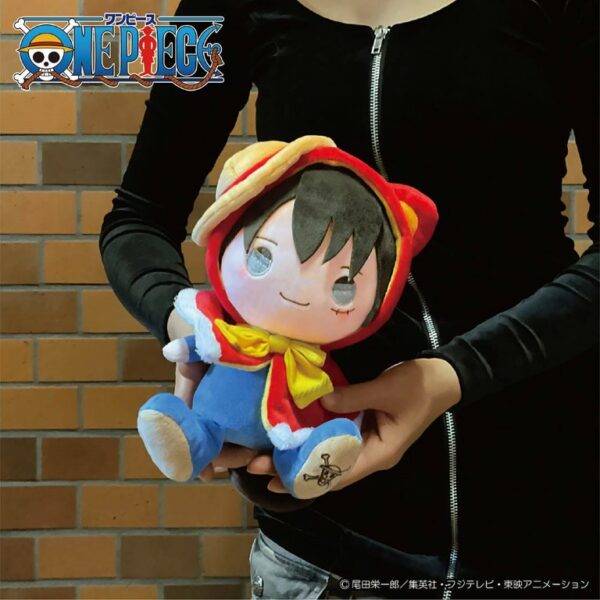 [日本受注限定] 海賊王 X けもポン猫耳聯乘小公仔Vol.1 - 路飛 - Image 2