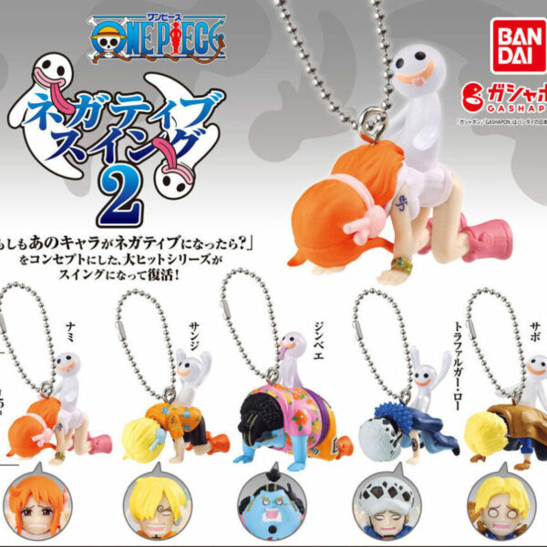 [扭蛋]海賊王 消極鬼魂吊飾 VOL.2 全5個SET（行）