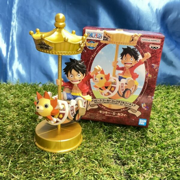 3月下旬)[日本限定]海賊王 WCF 旋轉木馬 MERRY&SUNNY “GO” ROUND! 路飛 (日版)