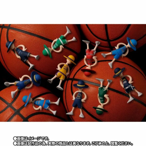 [10月預定][盲盒]海賊王 X NBA 聯名 路飛Luffys 限定套裝 (一盒10隻)[全數HK$1100/訂金$400]