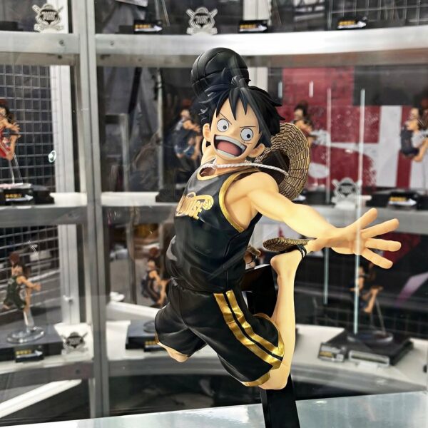 [9月下旬預訂][日本魂限] 海賊王 X NBA 聯名MASTER STARS PIECE 路飛 黑金衫) NBA HOUSE ver. *日版 [全數HK$640/訂金$300]