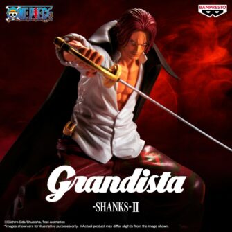 [9月預定]海賊王 Grandista 四皇- 紅髮 撒古斯（行）[全數HK$110/訂金$50]