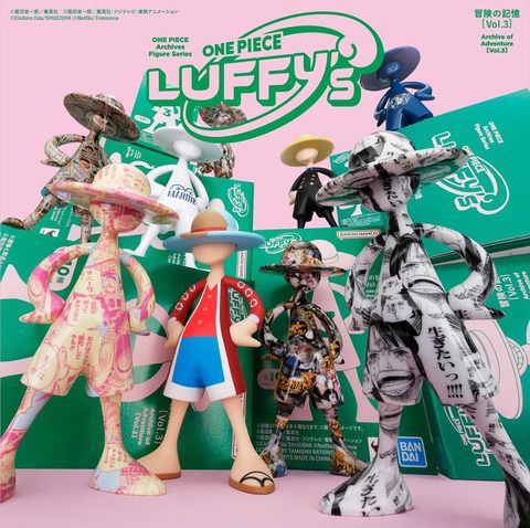 [8月預定][盲盒]路飛Luffys 冒險的記憶 [Vol.3] (一盒10隻)[全數HK$560/訂金$200]