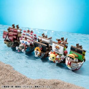 [11月預定][Yuracolle]《海賊王》偉大航道 搖搖海盜船 Vol.3 全5款（行）*盲盒需開盒確認 [全數HK$500/訂金$200]