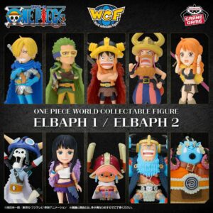 [12月預定]海賊王 WCF -巨人島 艾爾巴夫篇VOL.1+2 (10個SET) (行)   [全數HK$570/訂金$200]
