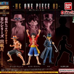 [2月][扭蛋]海賊王 HG03 三兄弟 (4個SET) (行)