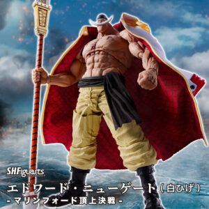 [6月下旬][日本魂限]海賊王 S.H.Figuarts SHF- 白鬍子 愛德華·紐歌特 -頂上決戰- *日版[全數HK$1600/訂金$600]