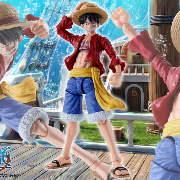 [4月]海賊王 S.H.Figuarts SHF- 路飛 -新世界-(行) [全數HK$190/訂金$100]