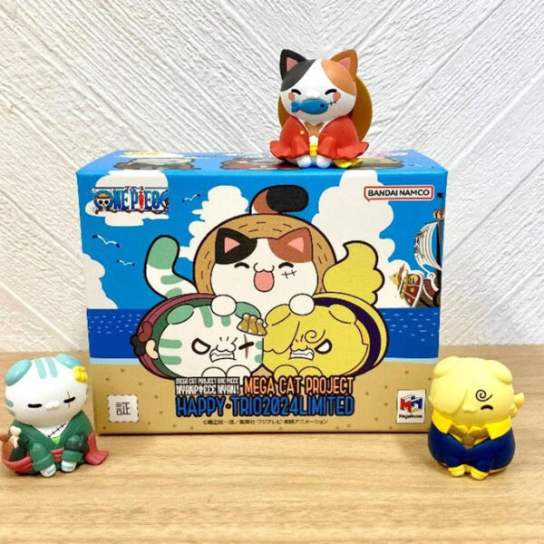 [會場限定][MEGA CAT]《海賊王》HAPPY TRIO 2024 (一盒全3隻)（行）